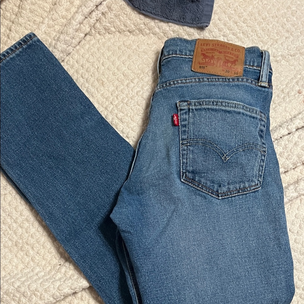 Levi's 511 Slim Fit Denim Jeans 30x30